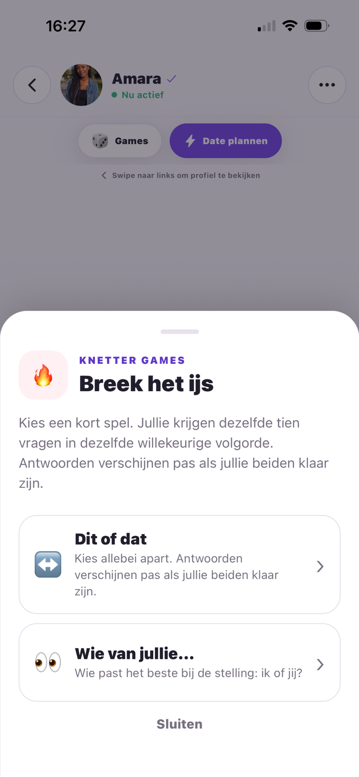 Knetter Games in de chat